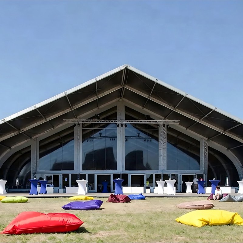 Peach Shape TFS Arch Tent - Image 2