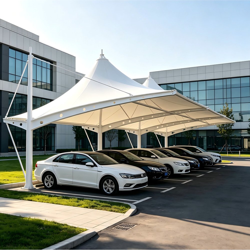 Parking Shed Membrane Structure