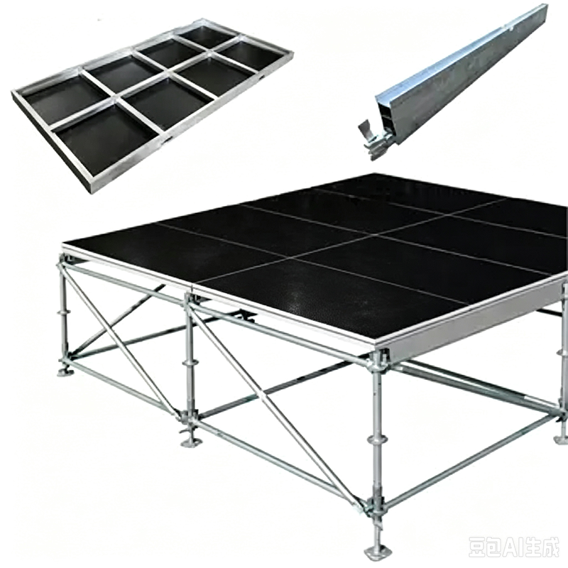 Integrated Ringlock Stage With X-Brace - Image 3